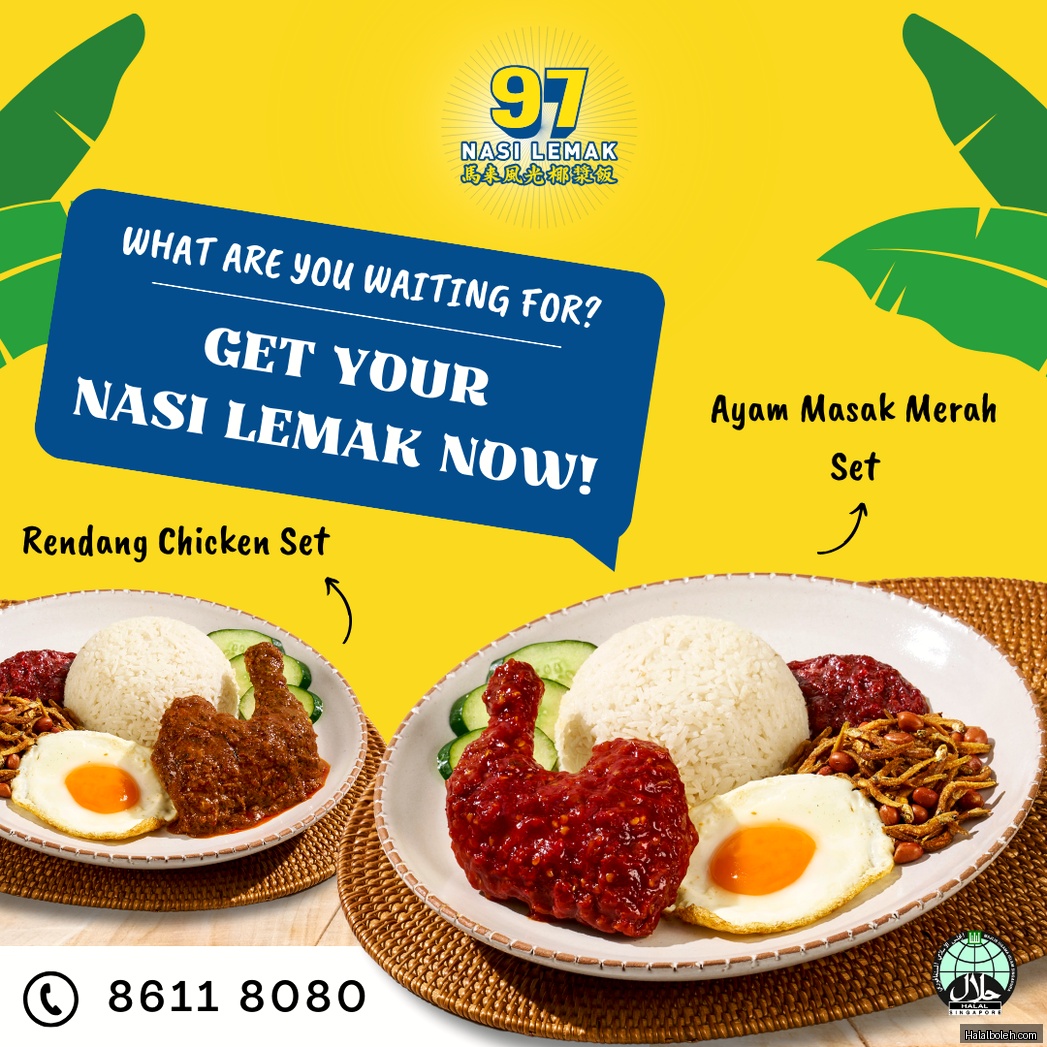 97 Nasi Lemak - menu