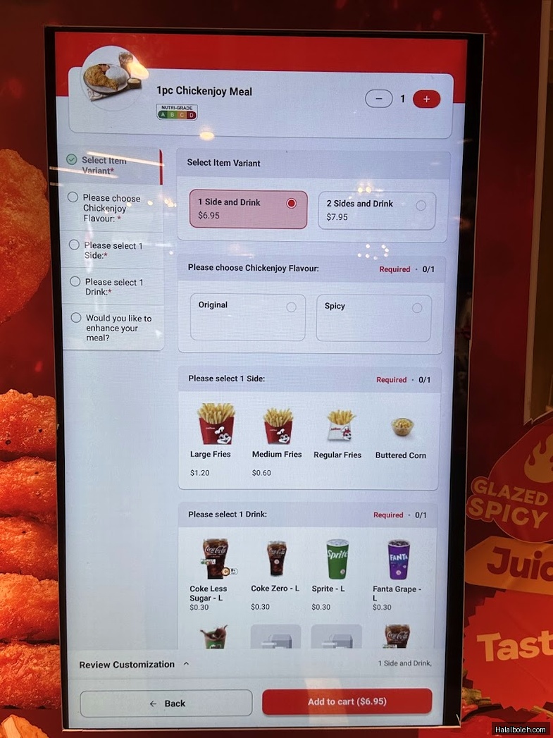 Jollibee - menu