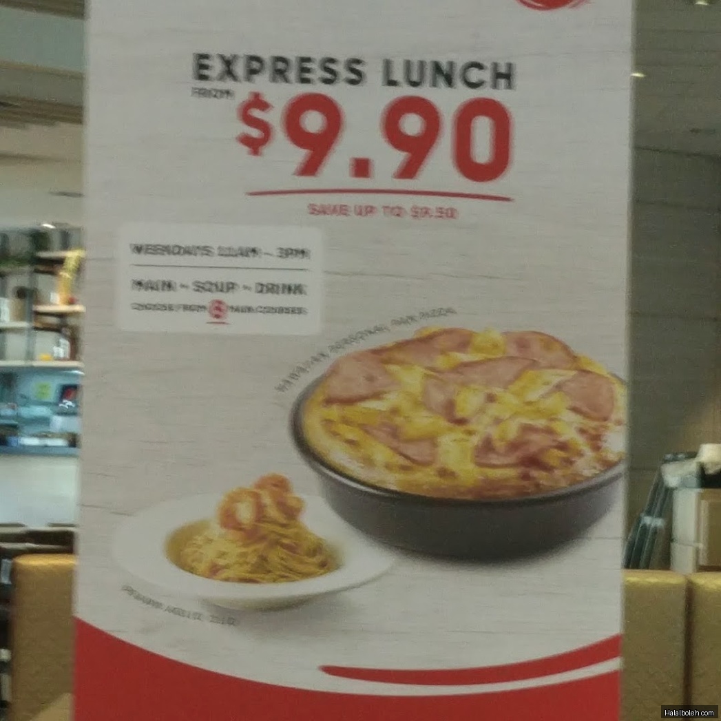 Pizza Hut - menu
