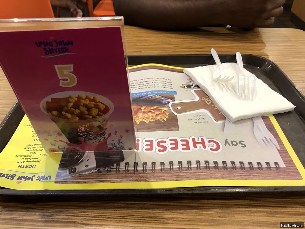 Long John Silver's - menu