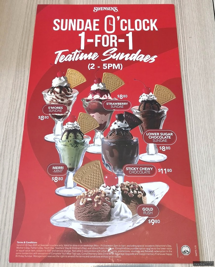 Swensen's - menu