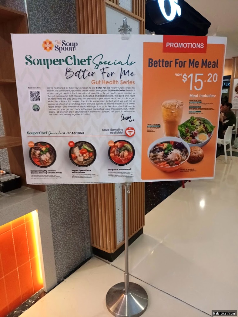 The Soup Spoon - menu