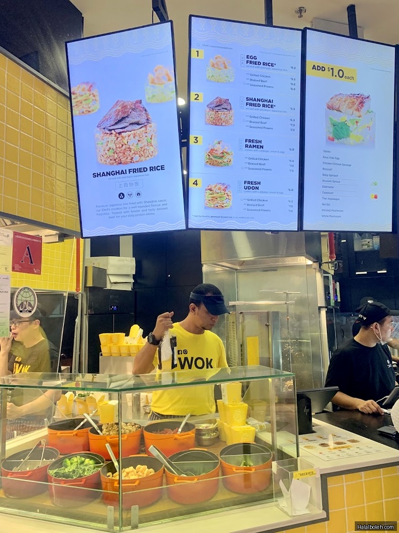 Wok Hey - menu