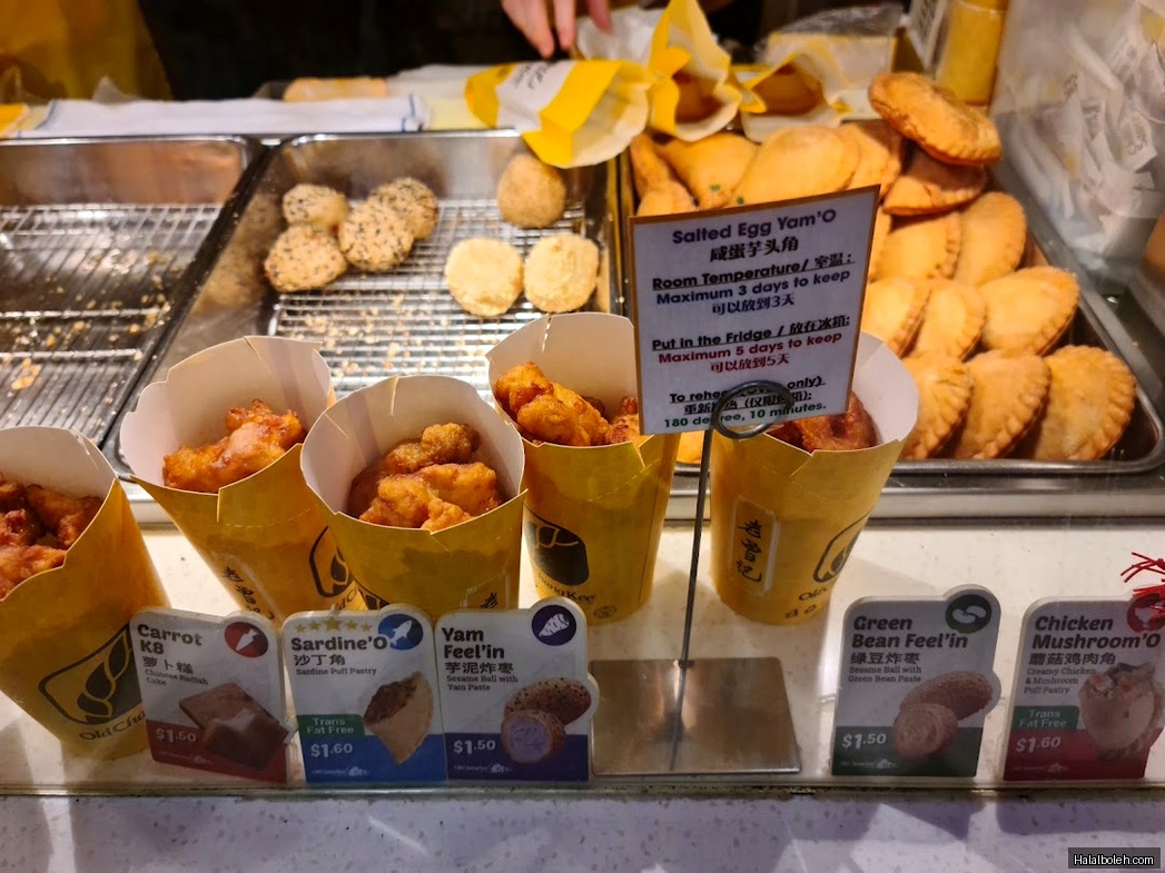 Old Chang Kee - menu