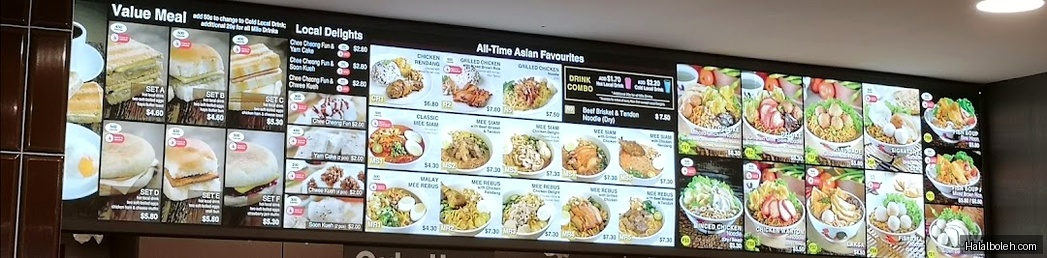 Kaffe & Toast - menu