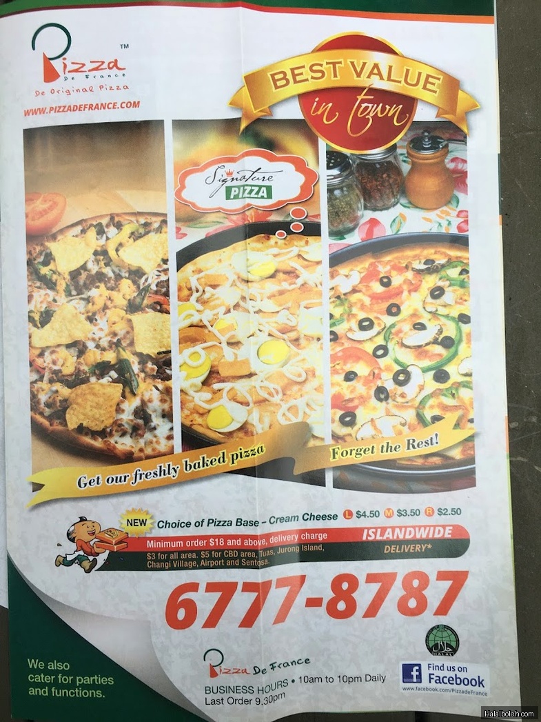 Pizza De France - general