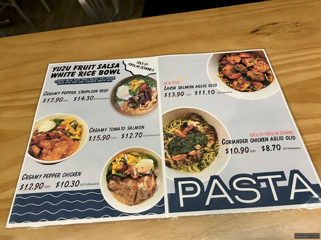 Box Ha at 97 Nasi Lemak - Hong Leong Building - Menu