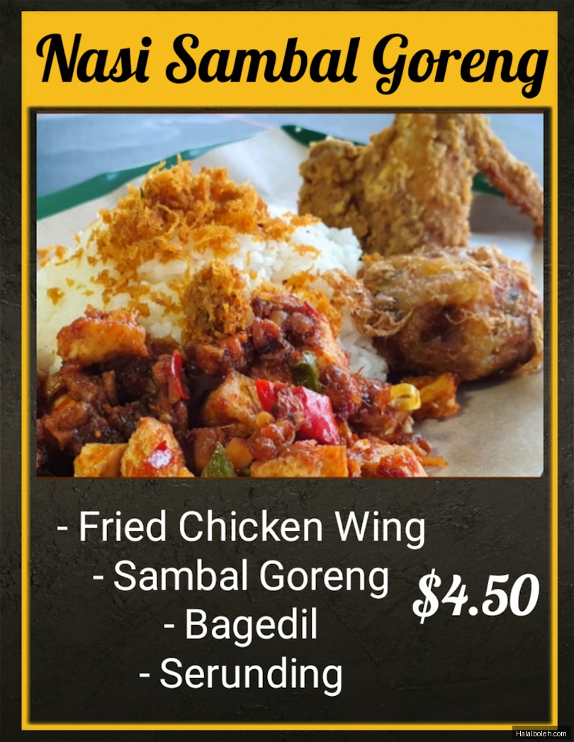 Nasi Kampung @ Jalan Tiga - menu