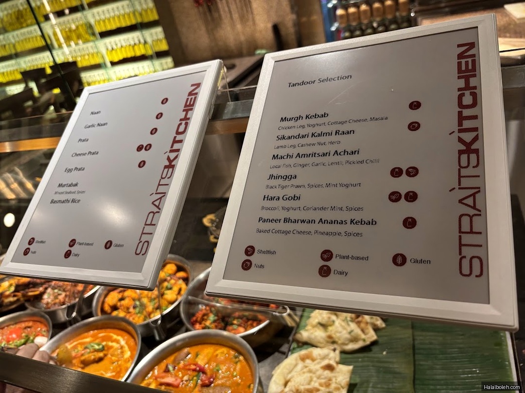 Straits Kitchen - menu