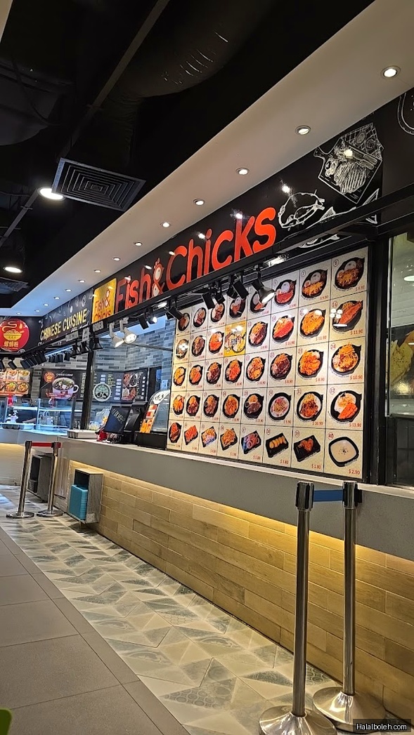 Fish & Chicks - menu