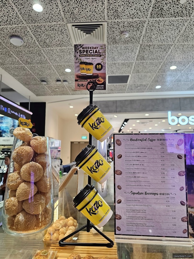 Kazo - menu