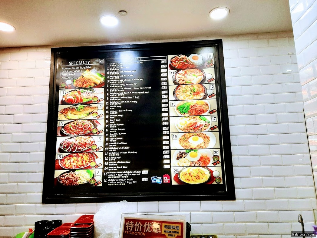 Cantine Foodcourt - menu