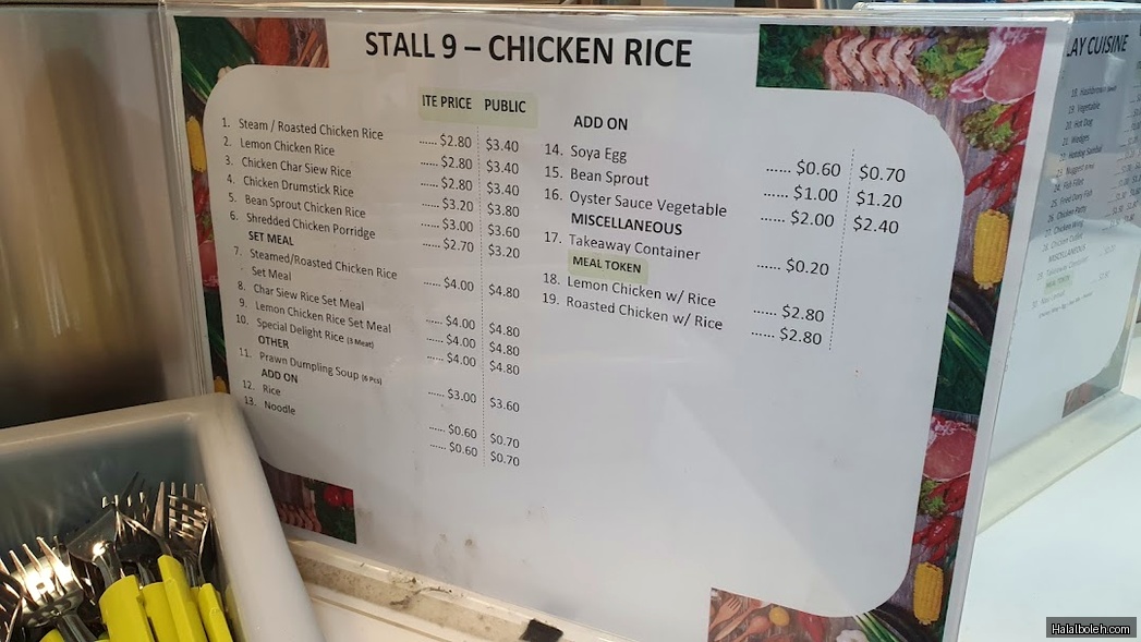 Food Fest - menu