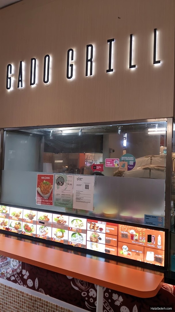 Gado Grill - menu