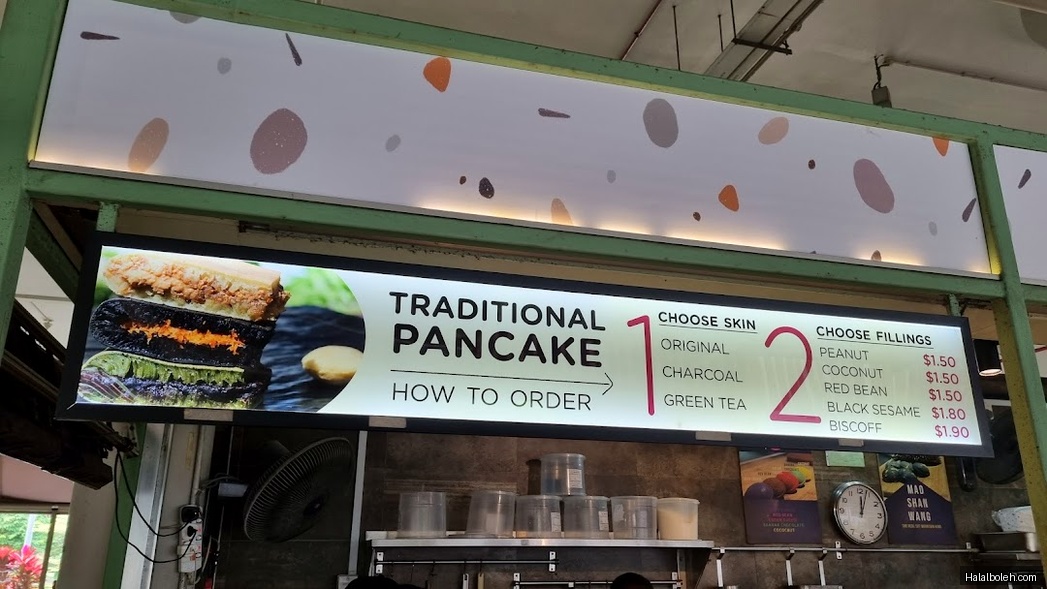 Munchi Pancakes - menu