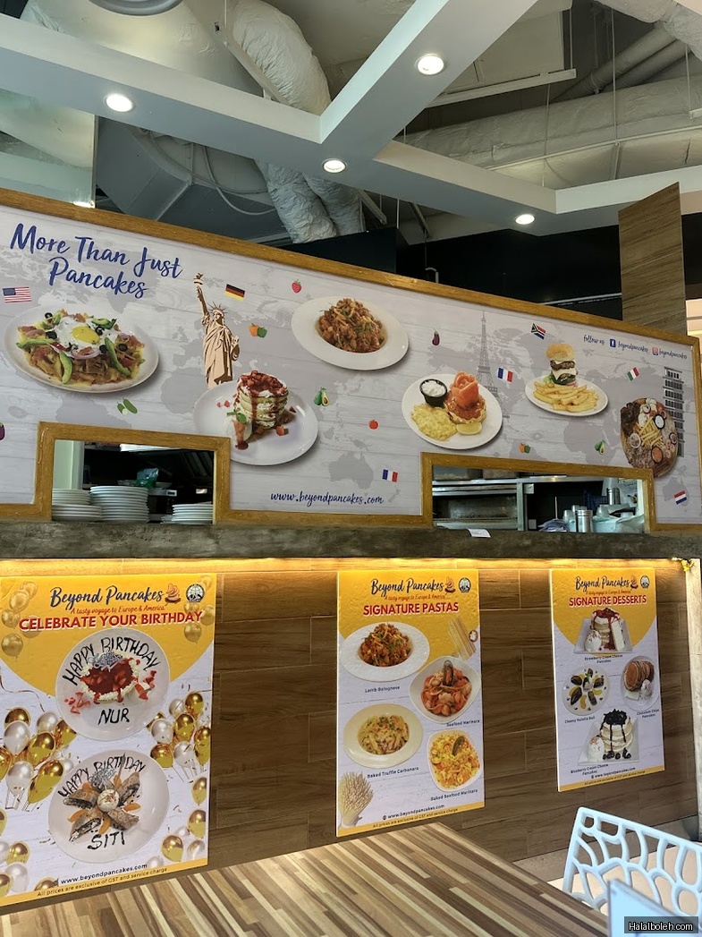 Beyond Pancakes at City Square Mall - Menu