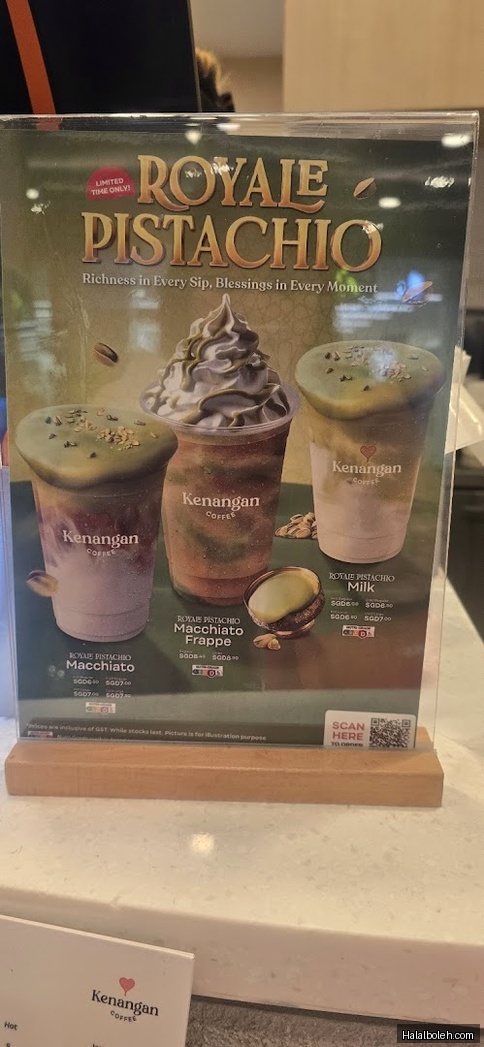 Kenangan Coffee - menu