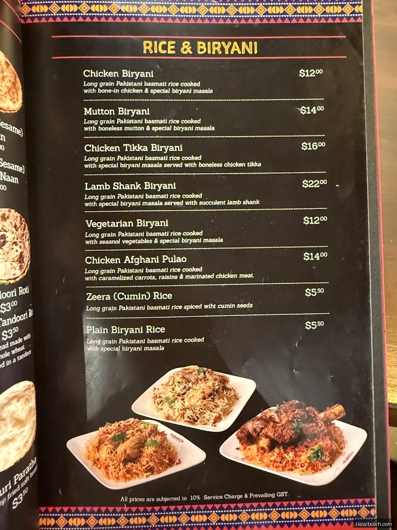 Kebabchi Charcoal BBQ - menu