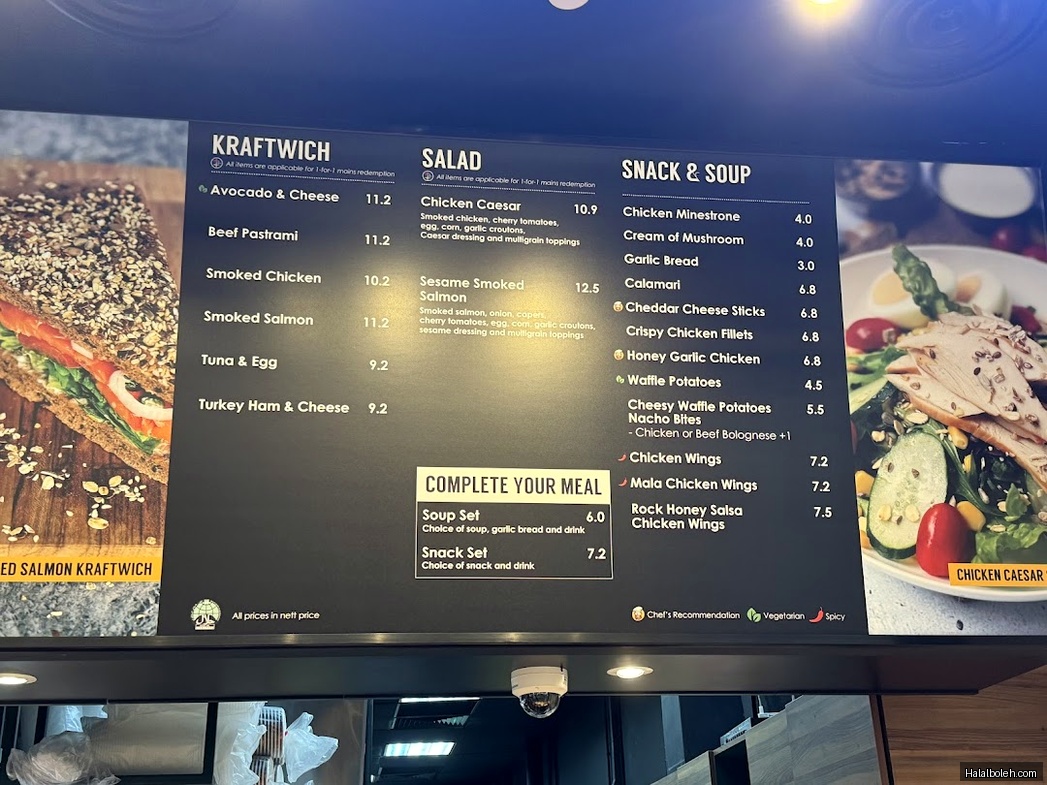 PastaMania at 1 Fusionopolis Way - Menu