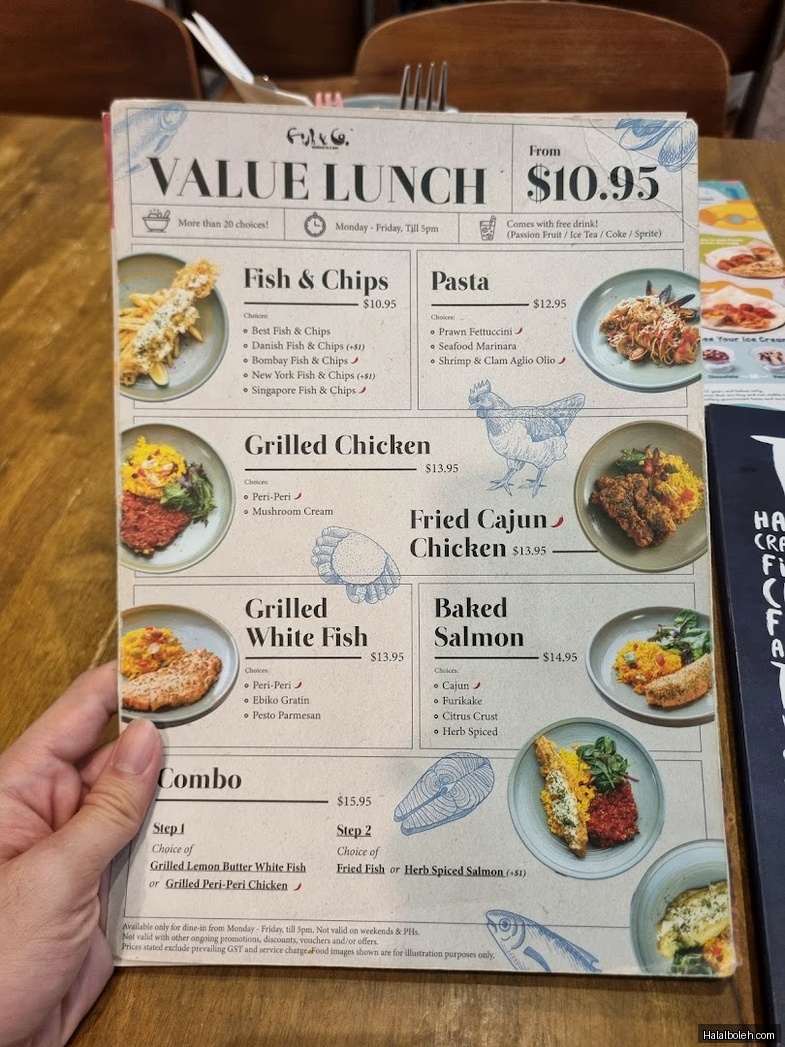 Fish & Co - menu