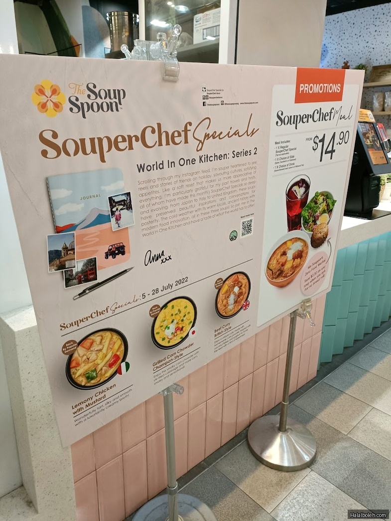 The Soup Spoon - menu