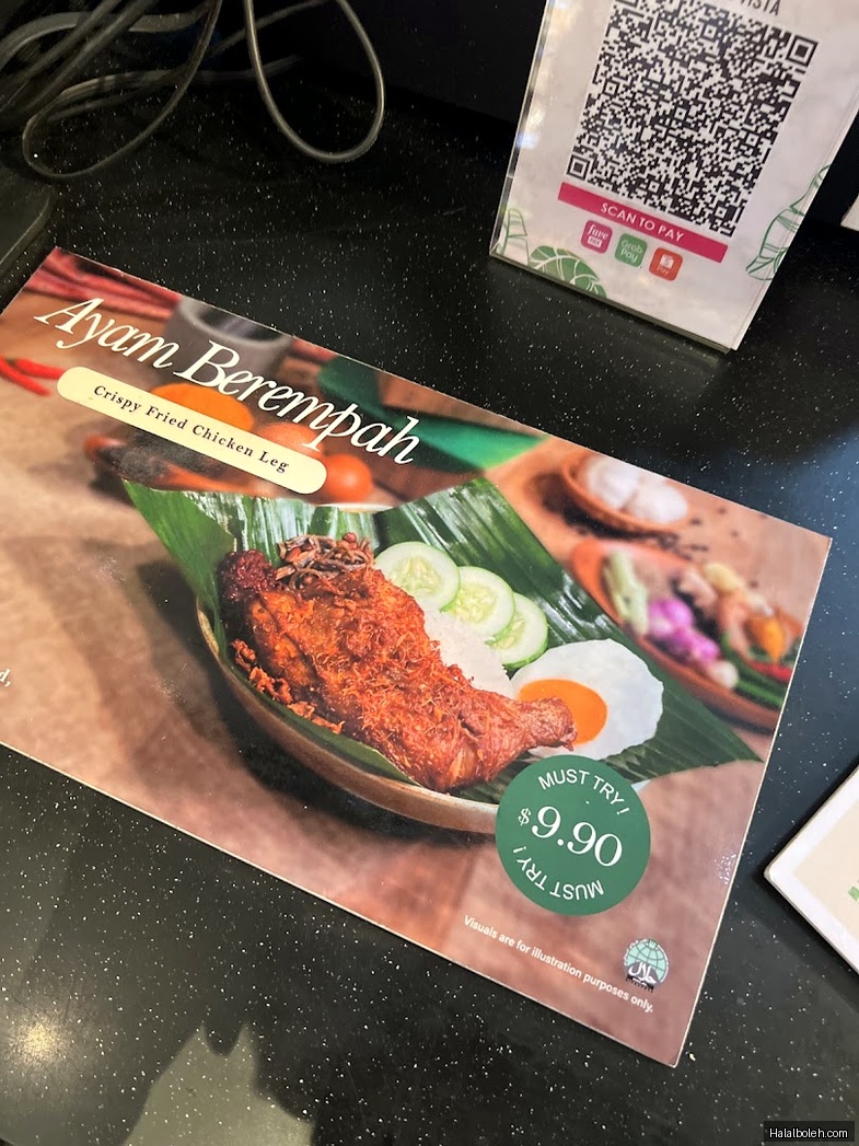 Crave Nasi Lemak - menu