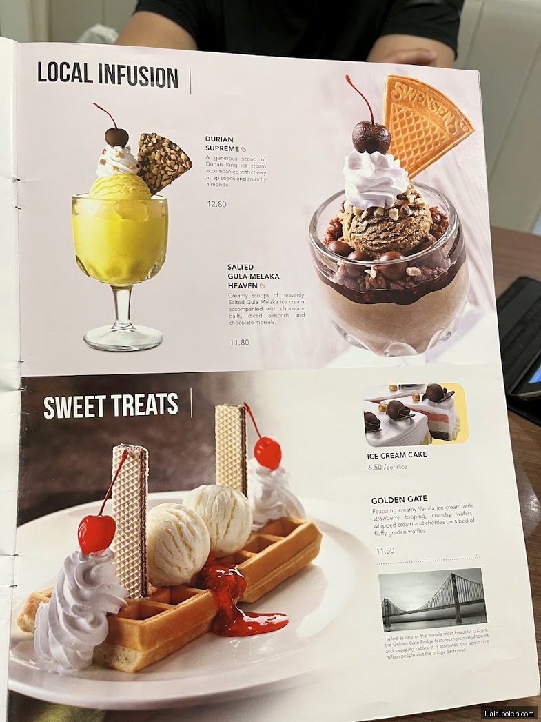Swensen's - menu