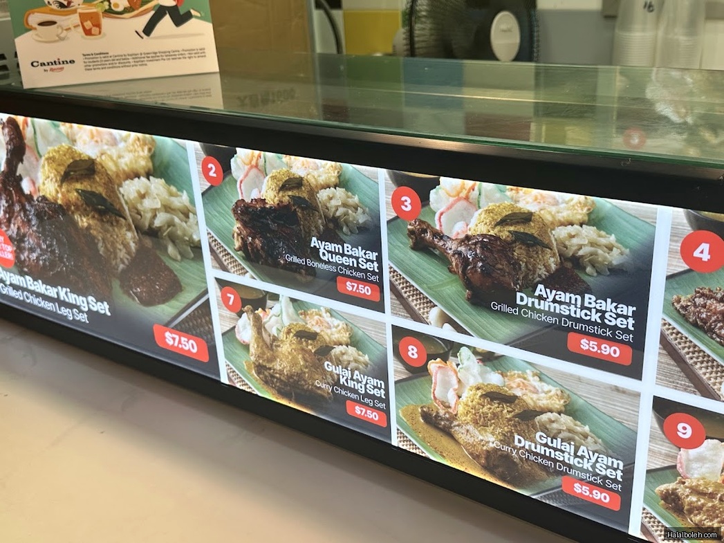 Cantine Foodcourt - menu