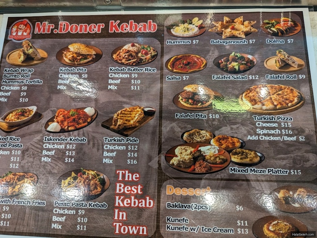 Koufu Foodcourt - menu