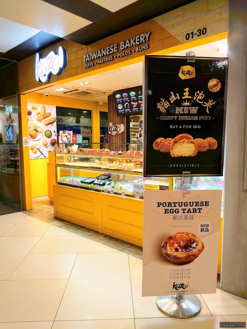 Kazo - menu