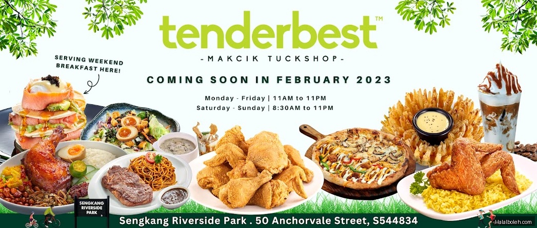 Tenderbest Makcik Tuckshop - menu