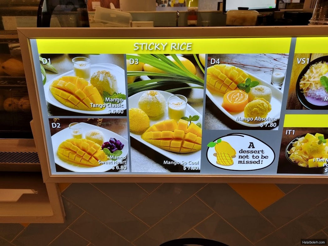 Saap Saap Thai - menu