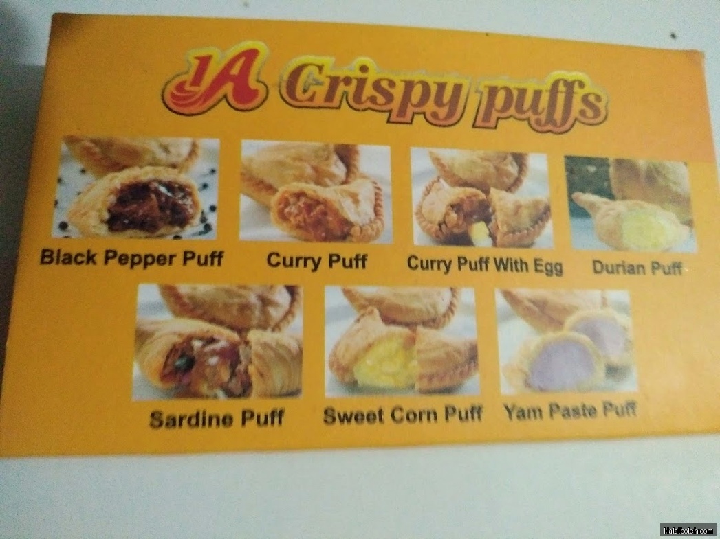 1A Heritage - menu
