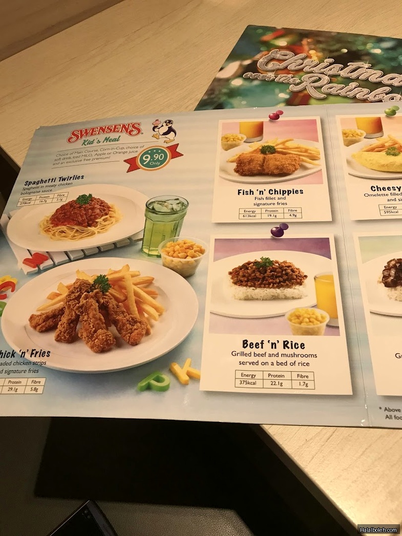 Swensen's - menu