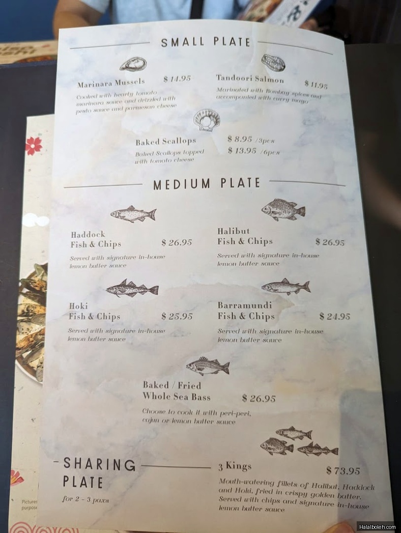 Fish & Co - menu