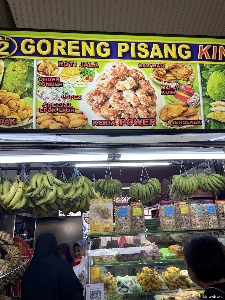 Goreng Pisang King - menu