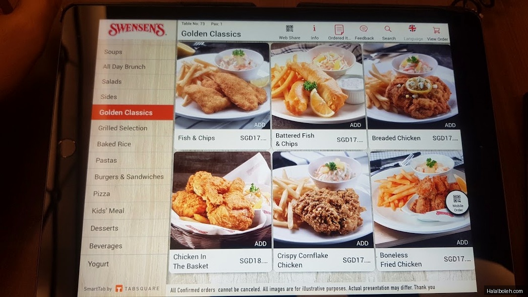 Swensen's - menu