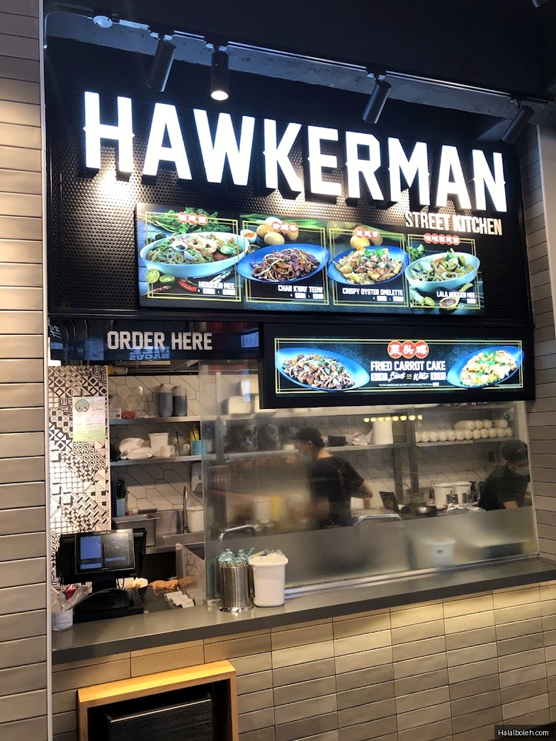 Hawkerman - menu