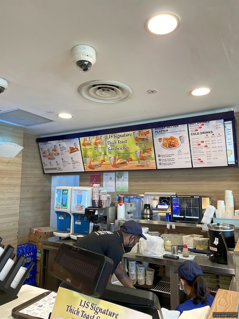 Long John Silver's - menu