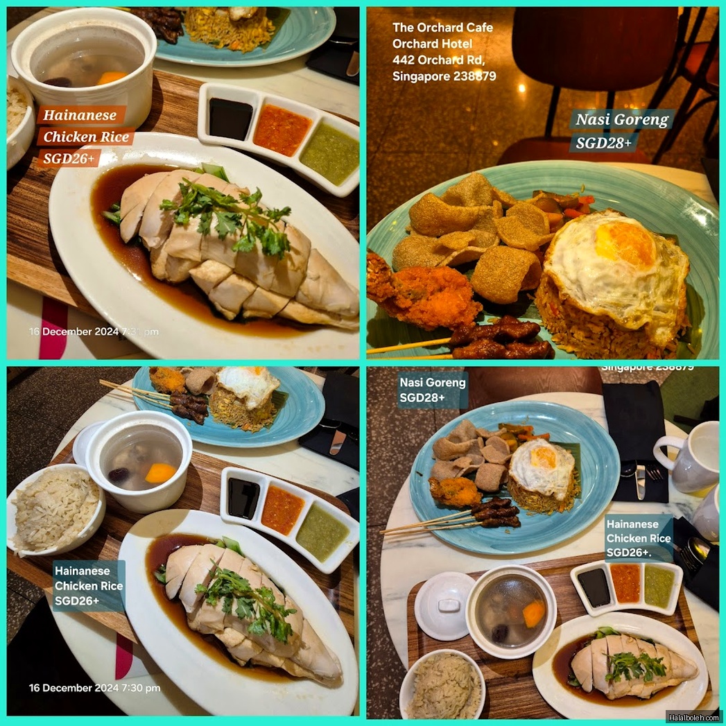 Muslim Kitchen @ Orchard Hotel - menu