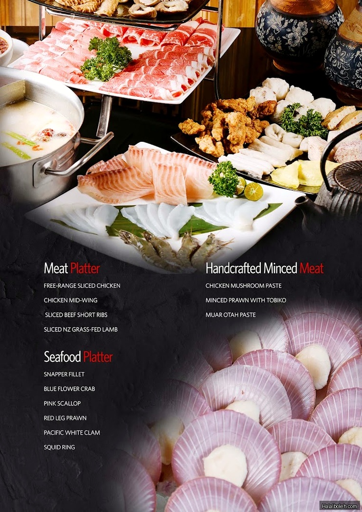 The Buffet Restaurant at M Hotel Singapore City Centre - Menu