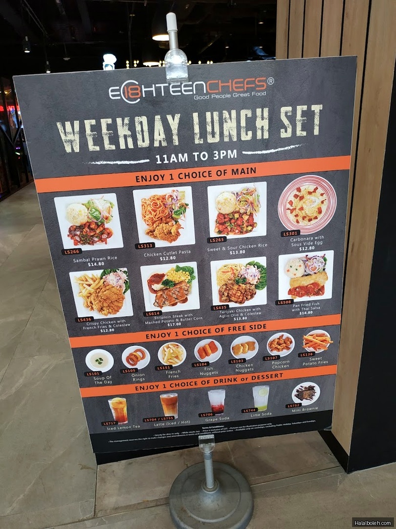 FS Cafe - menu