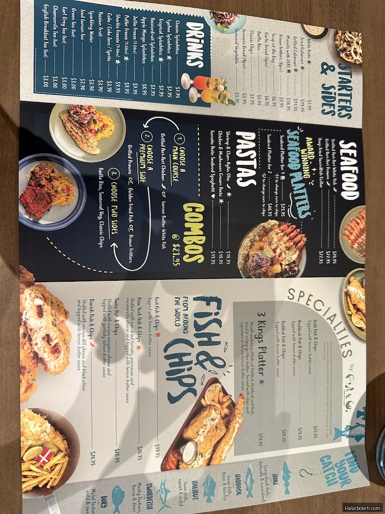 Fish & Co - menu