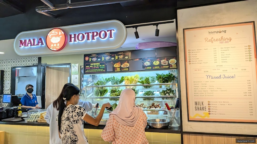 My Kampung at Changi City Point - Menu