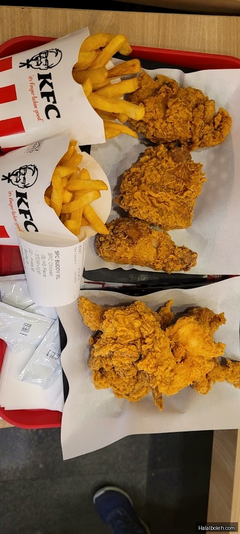 KFC - menu