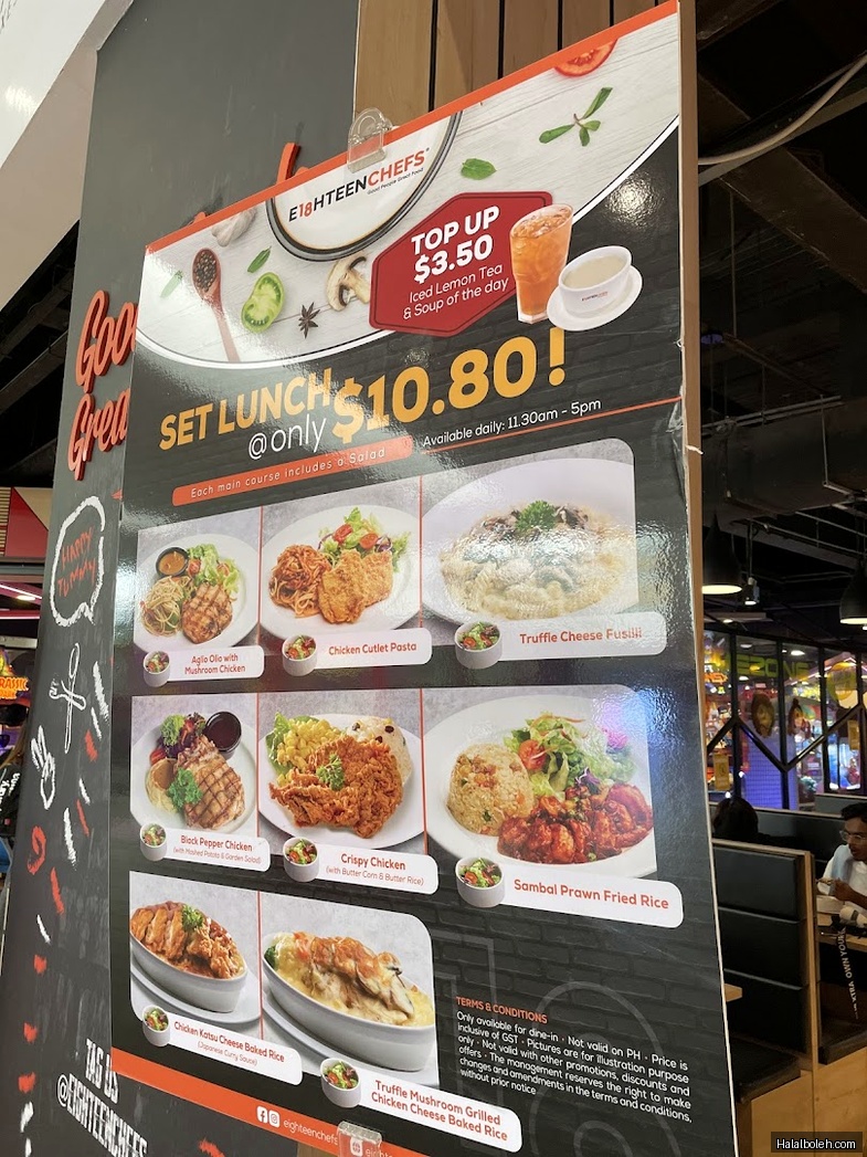 FS Cafe - menu
