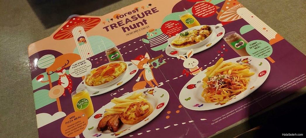 Pizza Hut - menu
