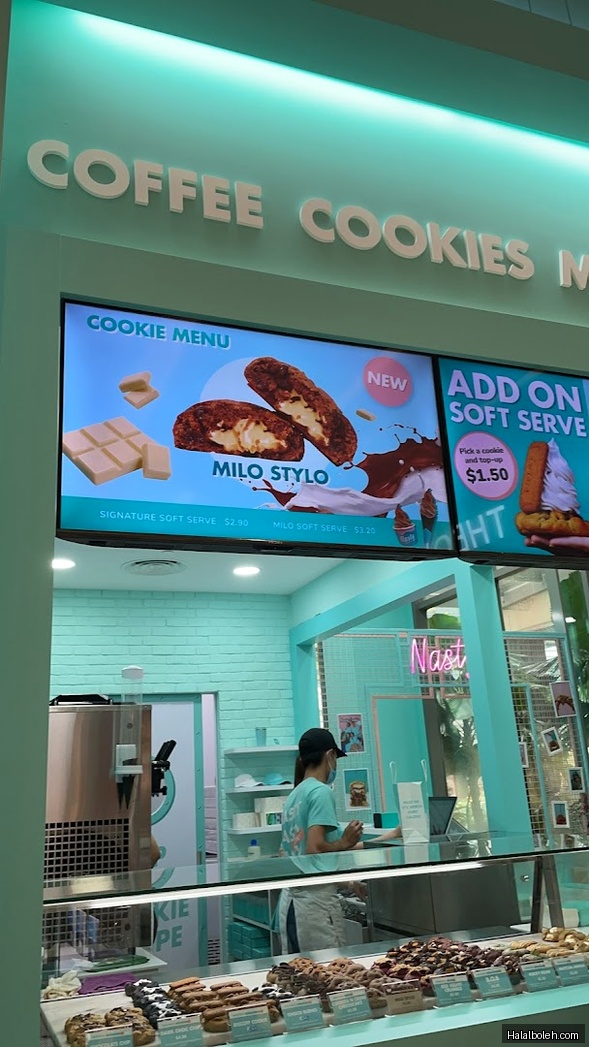 Nasty Cookie - menu