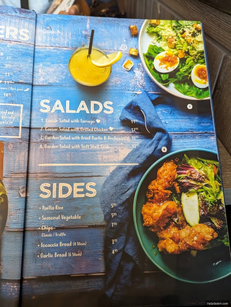 Fish & Co - menu