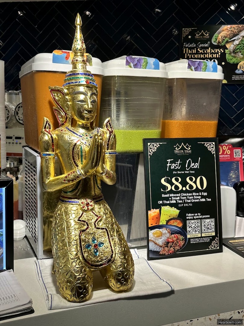 Telur Thai - menu